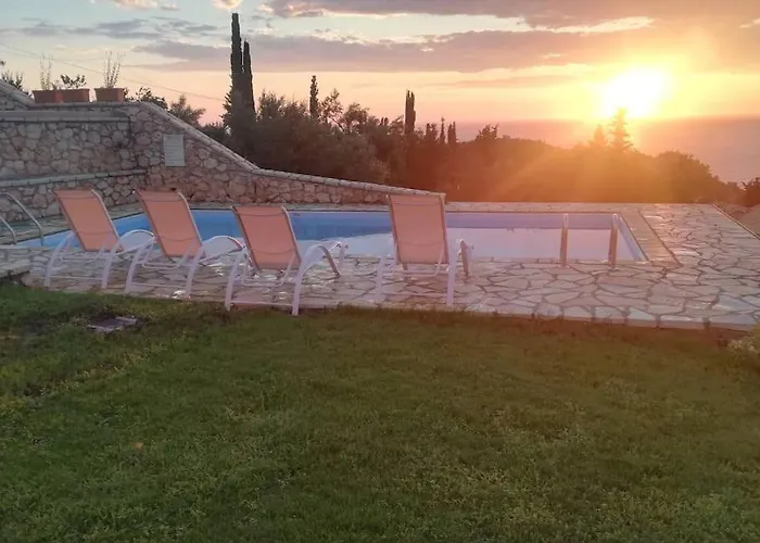Villa Ioli Breathtaking View & Sunset *
